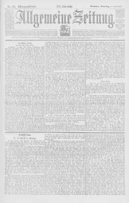 Allgemeine Zeitung Samstag 12. Juni 1897