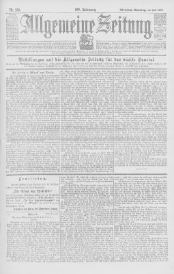 Allgemeine Zeitung Sonntag 20. Juni 1897