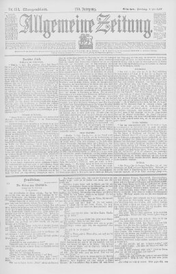 Allgemeine Zeitung Freitag 9. Juli 1897