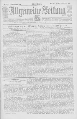 Allgemeine Zeitung Freitag 31. Dezember 1897