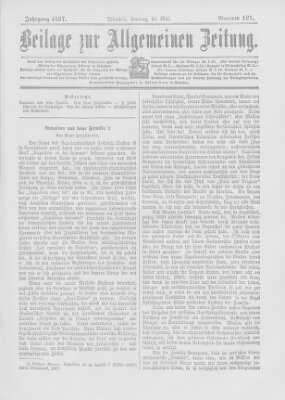 Allgemeine Zeitung Montag 31. Mai 1897