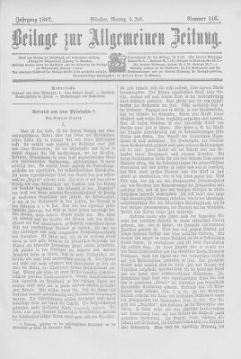 Allgemeine Zeitung Montag 5. Juli 1897