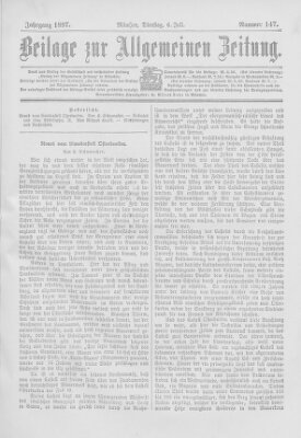 Allgemeine Zeitung Dienstag 6. Juli 1897