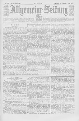 Allgemeine Zeitung Mittwoch 6. April 1898