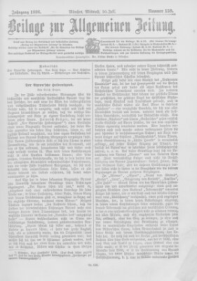 Allgemeine Zeitung Mittwoch 20. Juli 1898