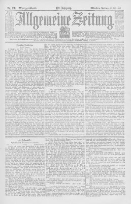 Allgemeine Zeitung Freitag 19. Mai 1899