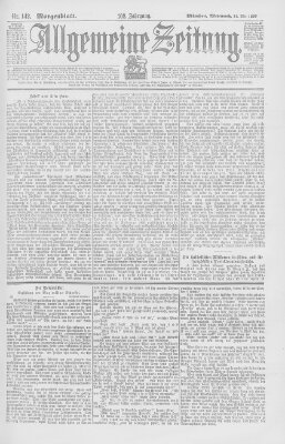 Allgemeine Zeitung Mittwoch 24. Mai 1899