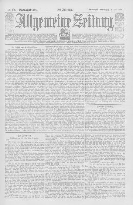 Allgemeine Zeitung Mittwoch 7. Juni 1899