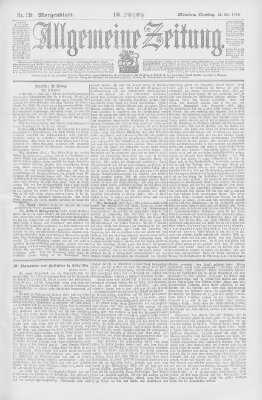 Allgemeine Zeitung Dienstag 22. Mai 1900