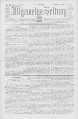 Allgemeine Zeitung Mittwoch 13. Juni 1900