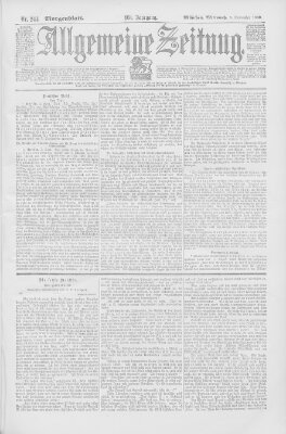 Allgemeine Zeitung Mittwoch 5. September 1900