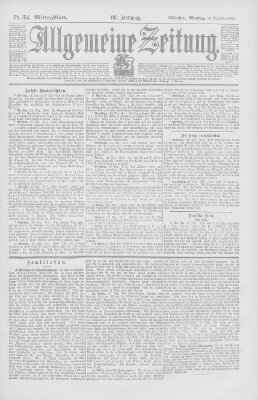 Allgemeine Zeitung Montag 24. Dezember 1900