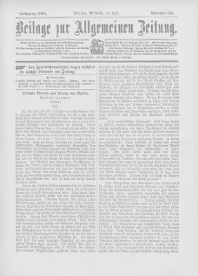 Allgemeine Zeitung Mittwoch 13. Juni 1900