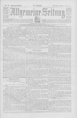 Allgemeine Zeitung Freitag 8. März 1901