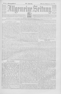 Allgemeine Zeitung Mittwoch 3. April 1901