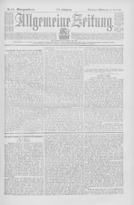 Allgemeine Zeitung Mittwoch 10. April 1901