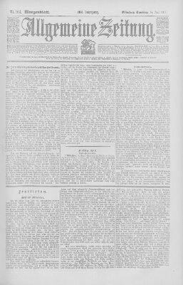 Allgemeine Zeitung Samstag 15. Juni 1901