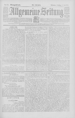 Allgemeine Zeitung Freitag 21. Juni 1901