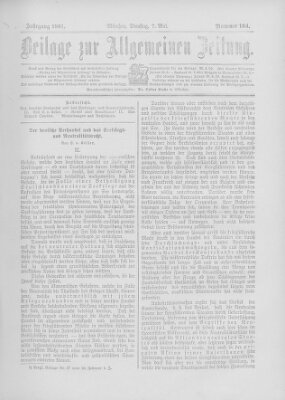 Allgemeine Zeitung Dienstag 7. Mai 1901