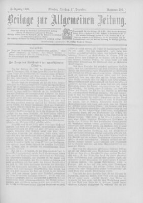 Allgemeine Zeitung Dienstag 17. Dezember 1901