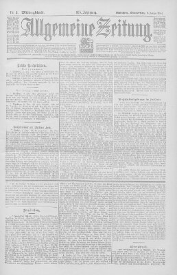 Allgemeine Zeitung Donnerstag 2. Januar 1902