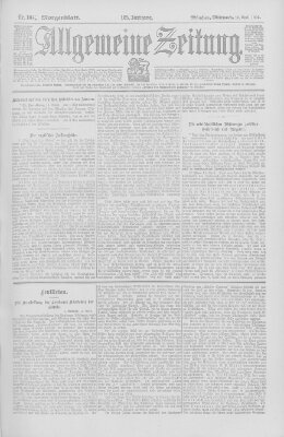 Allgemeine Zeitung Mittwoch 16. April 1902