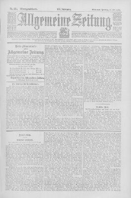 Allgemeine Zeitung Freitag 16. Mai 1902