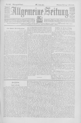 Allgemeine Zeitung Freitag 23. Mai 1902