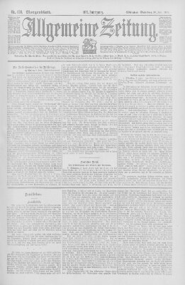 Allgemeine Zeitung Dienstag 10. Juni 1902