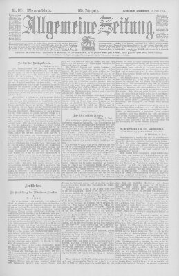 Allgemeine Zeitung Mittwoch 18. Juni 1902