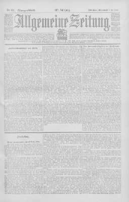 Allgemeine Zeitung Mittwoch 9. Juli 1902