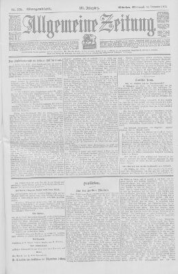 Allgemeine Zeitung Mittwoch 24. September 1902