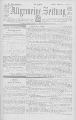 Allgemeine Zeitung Mittwoch 24. Dezember 1902