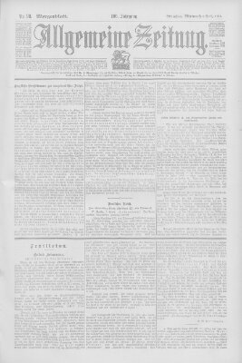 Allgemeine Zeitung Mittwoch 8. April 1903