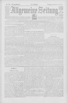 Allgemeine Zeitung Samstag 9. Mai 1903