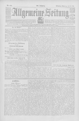 Allgemeine Zeitung Sonntag 24. Mai 1903