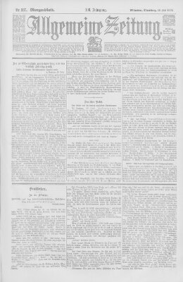 Allgemeine Zeitung Dienstag 28. Juli 1903