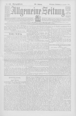 Allgemeine Zeitung Mittwoch 16. Dezember 1903