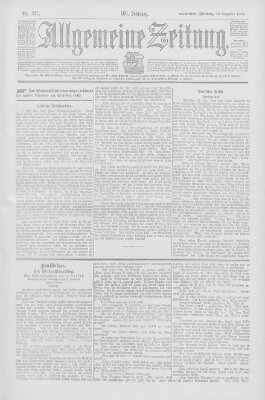 Allgemeine Zeitung Freitag 25. Dezember 1903