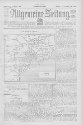 Allgemeine Zeitung Dienstag 23. August 1904