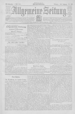 Allgemeine Zeitung Mittwoch 1. März 1905