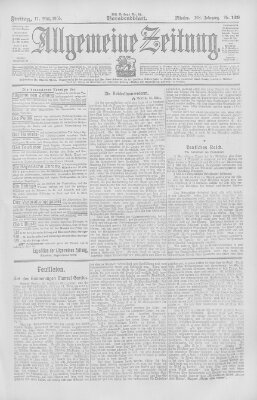 Allgemeine Zeitung Freitag 17. März 1905