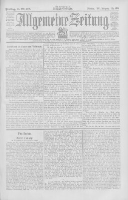 Allgemeine Zeitung Freitag 24. März 1905