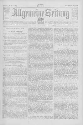 Allgemeine Zeitung Freitag 20. April 1906