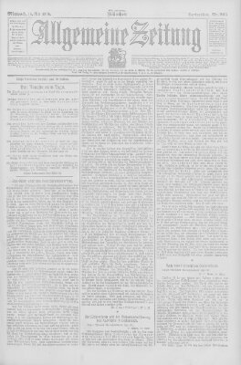 Allgemeine Zeitung Mittwoch 16. Mai 1906