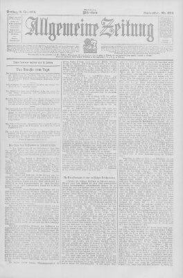 Allgemeine Zeitung Freitag 18. Mai 1906