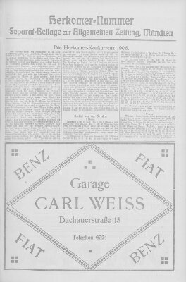 Allgemeine Zeitung Freitag 15. Juni 1906