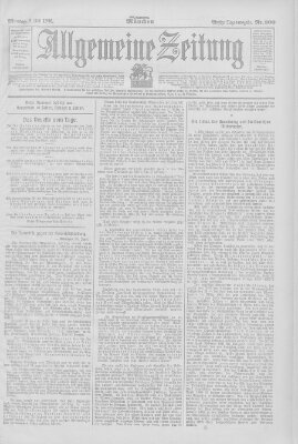 Allgemeine Zeitung Montag 2. Juli 1906