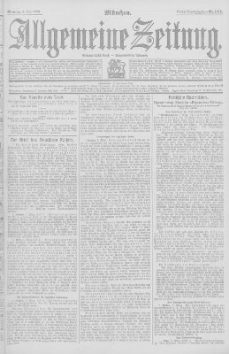 Allgemeine Zeitung Montag 9. März 1908