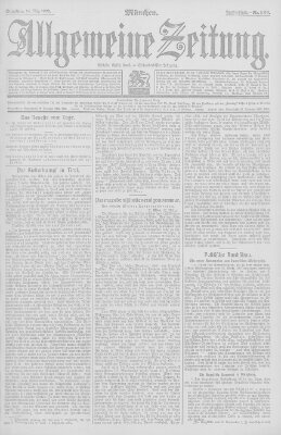 Allgemeine Zeitung Samstag 14. März 1908